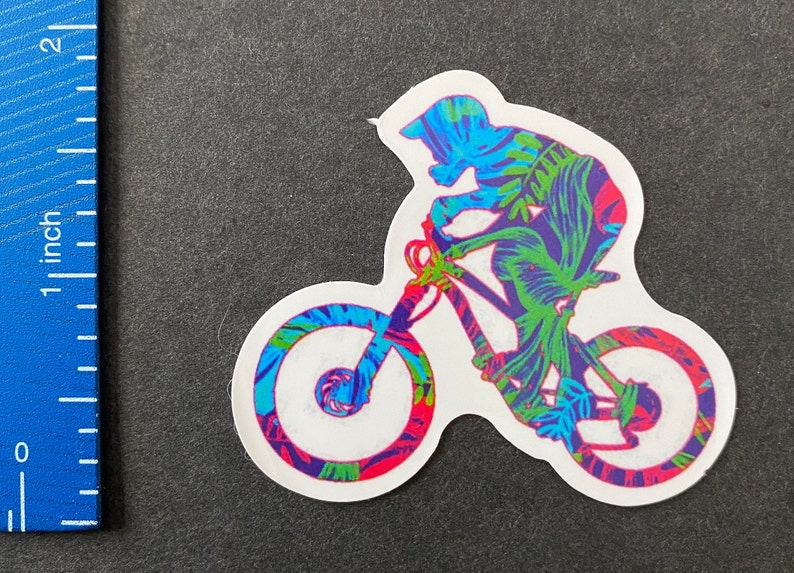 50pcs BMX Biking Off Road Dirt Bike MTB Themed Waterproof Stickers Pack image 9