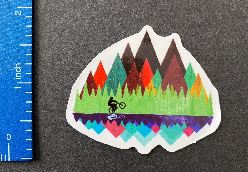 50pcs BMX Biking Off Road Dirt Bike MTB Themed Waterproof Stickers Pack image 8