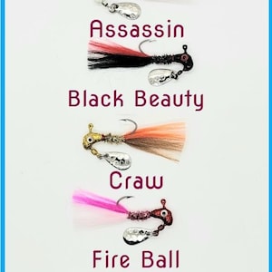NEW-Goin Fishin Hair Jigs - Ice Jigs-NEW