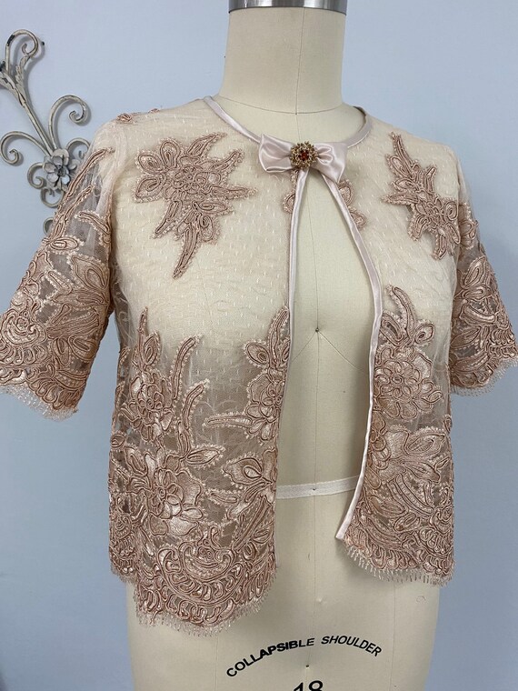Bolero Top Mother of the Bride Grandmother Lace Jacket
