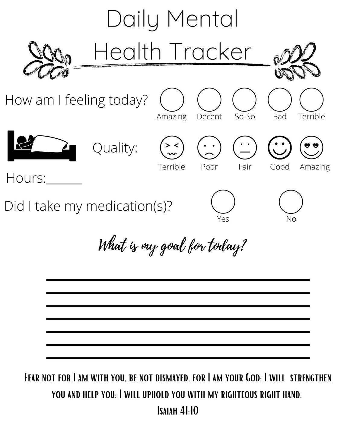 printable-mental-health-journal-mental-health-tracker-etsy