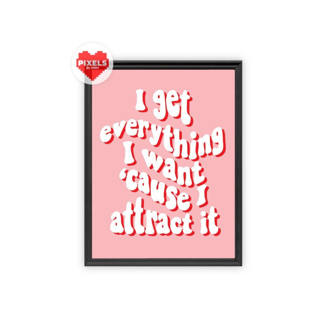 ariana grande   magic lyrics print     etsy