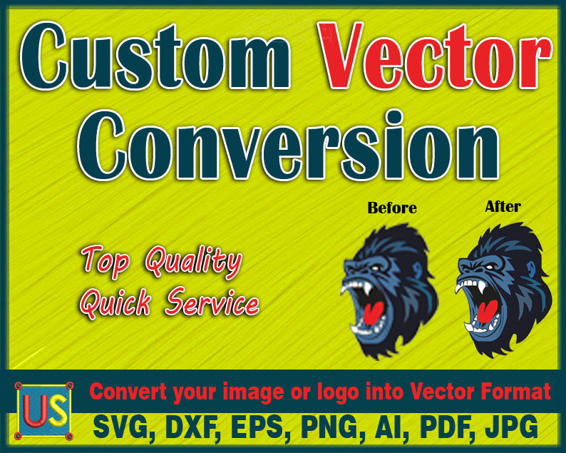 Custom Vector Conversion Service, Image to Vector, Logo to SVG, Vector ...