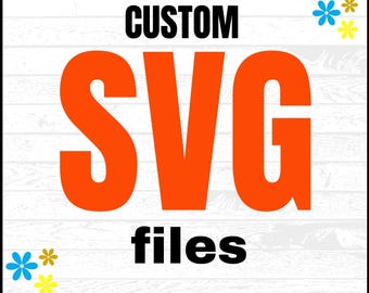 Custom SVG, Custom PNG, Manual Vector Tracing, Logo to Vector, Manual Digitizing, Printable Clipart for T-Shirts, Personalized Your PNG