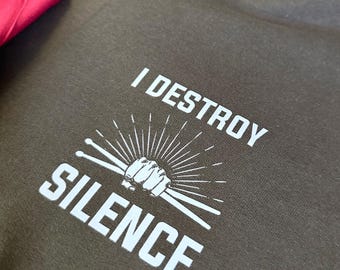 Destroy Silence Drummer Hoodie