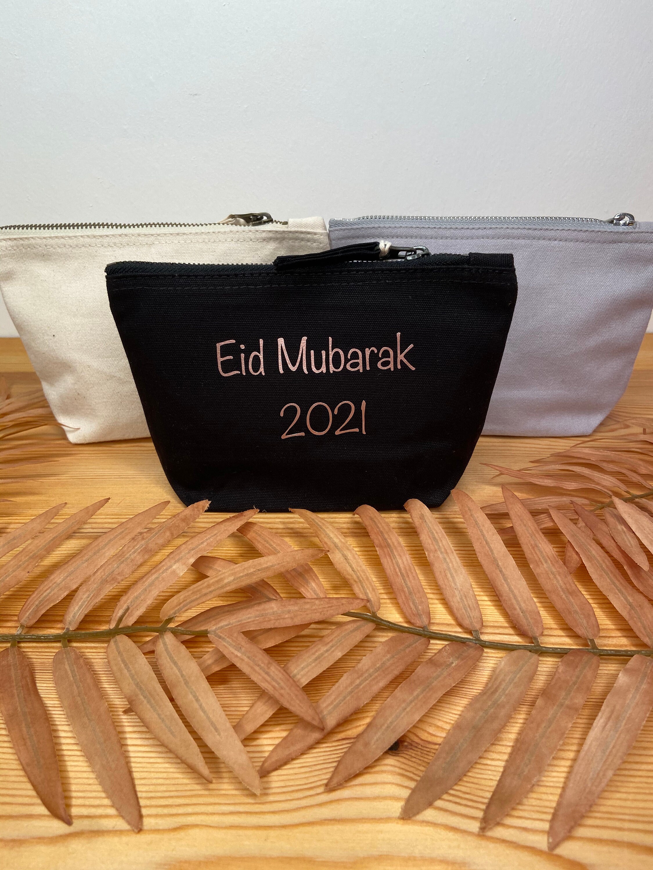 Cosmetic bag Eid Mubarak / Gift bag Personalized / Eid Mubarak Etsy