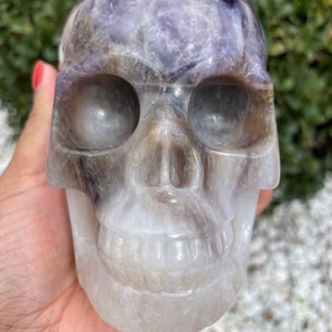5&quot; Dream Chevron Amethyst Skull