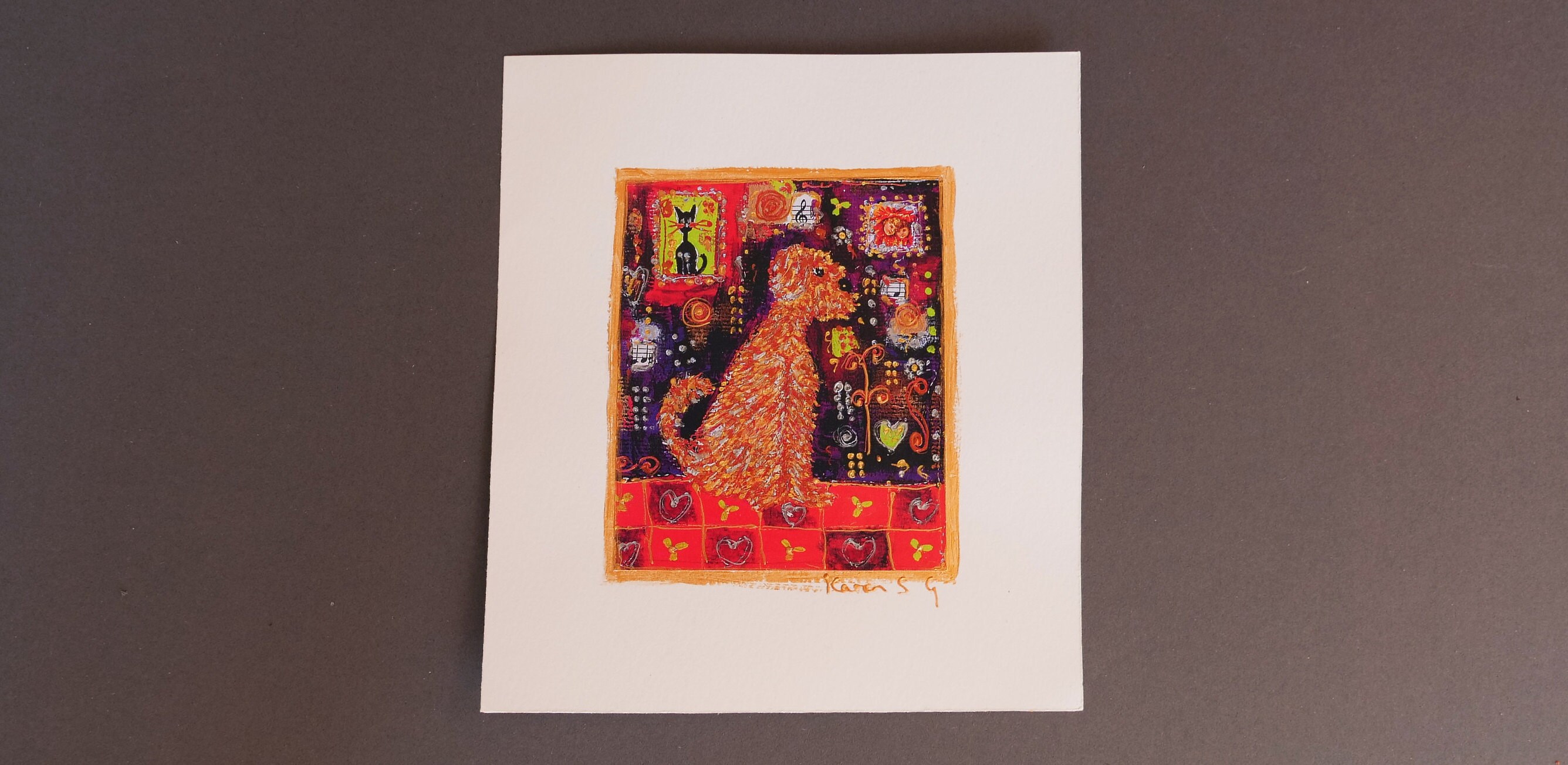 Collection Animaux 02 - Reproduction à Encadrer de 17.5x16cm