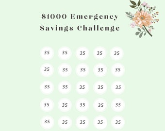 2 Page Savings and Debt Pay Off Printables | Digital Download