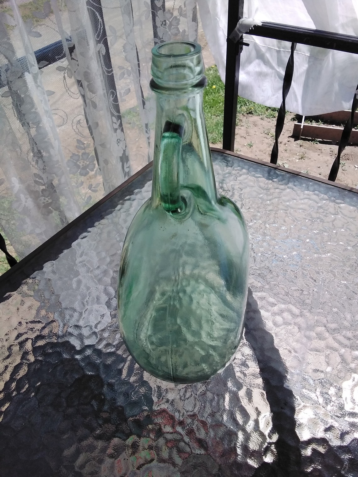 Vintage 1/2 gallon wine jug Etsy