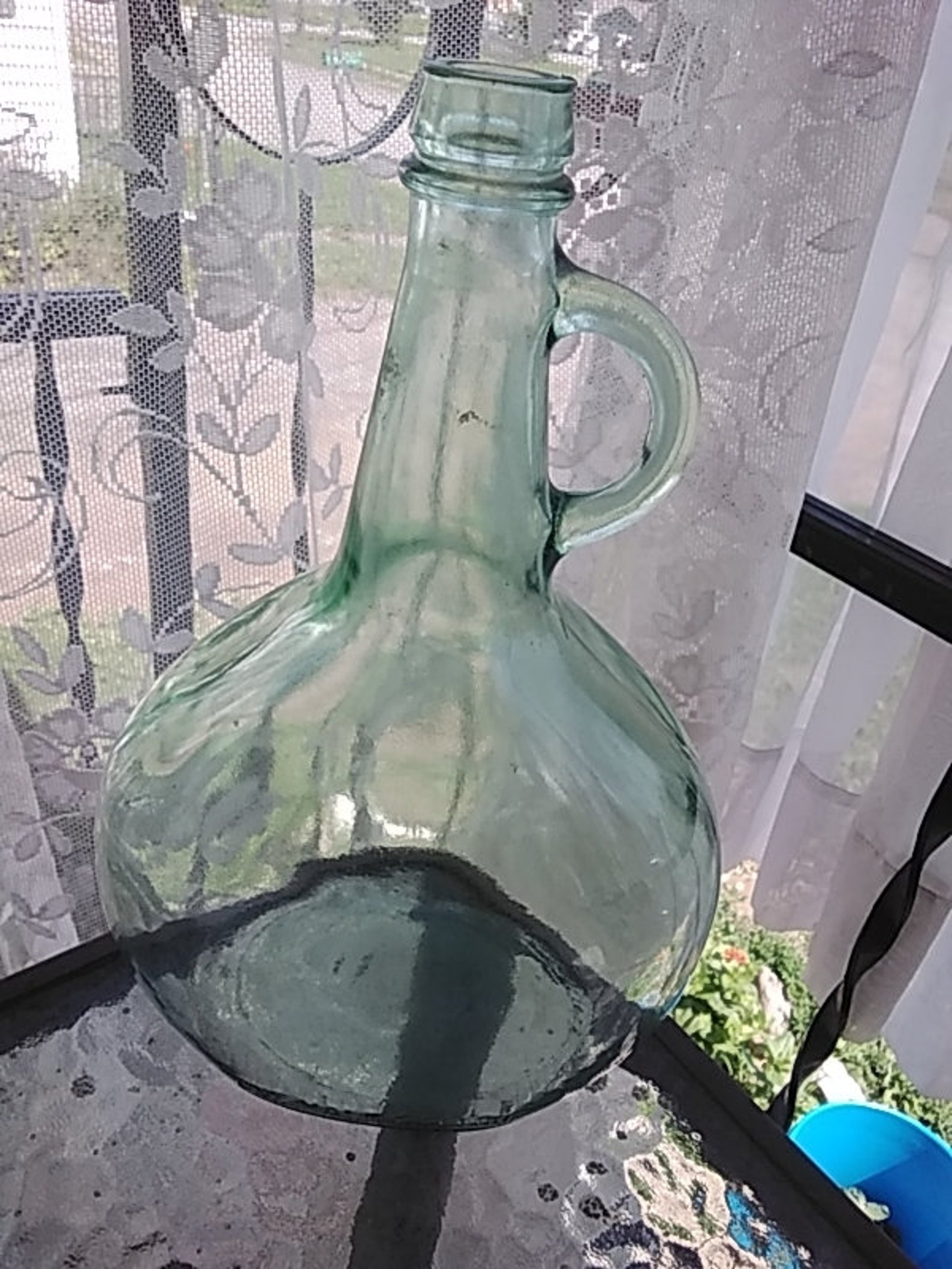 Vintage 1/2 gallon wine jug Etsy