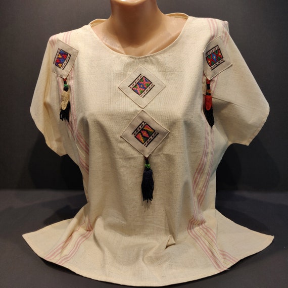 Handmade Unique Cotton T shirt With Special Orname