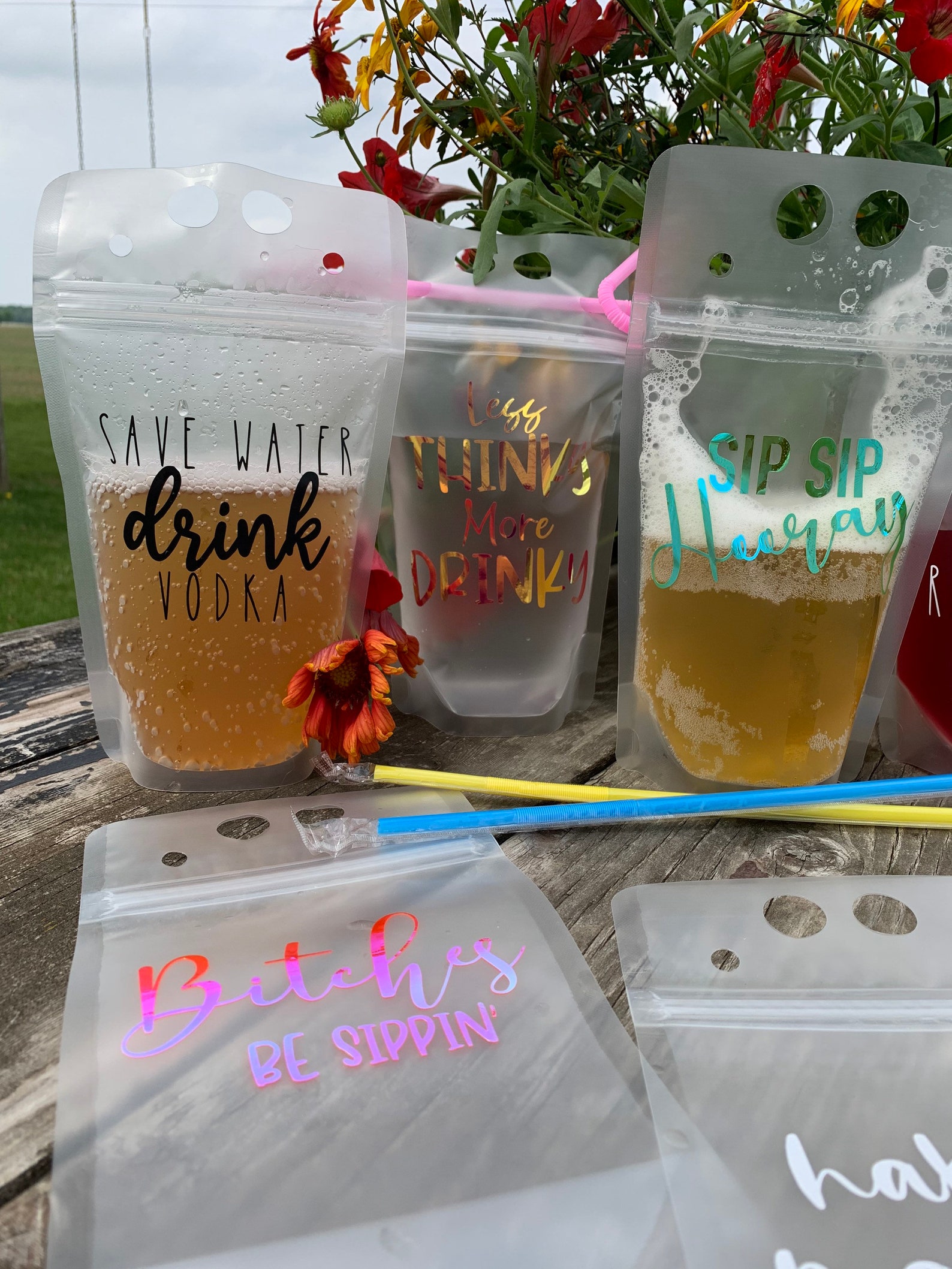 Adult Drink Pouch Reusable Adult Juice Pouch Funny Drink Etsy