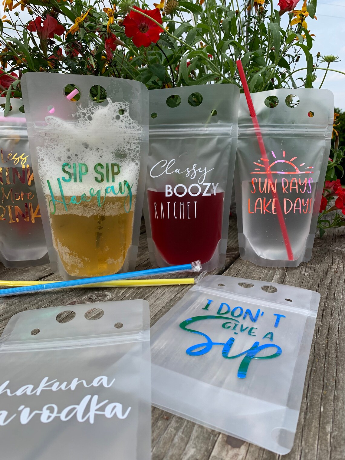 Adult Drink Pouch Reusable Adult Juice Pouch Funny Drink Etsy