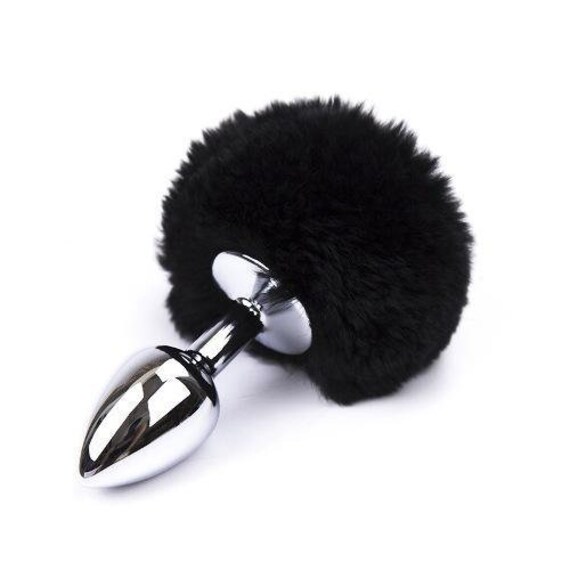 As belas do porno Plug anal pompom