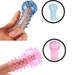 2 x Finger Sleeves | Pleasure Masturbate | Foreplay | Sex Toys | Adult Toys | Pink Blue | Gift Christmas Valentines 
