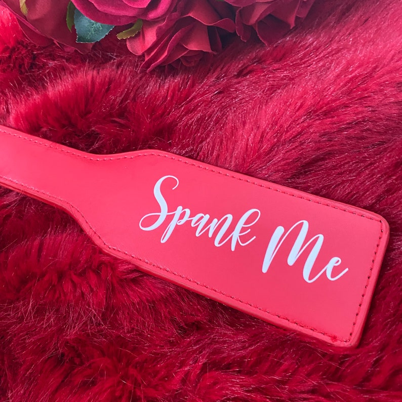 Personalised Spanking Paddle Custom BDSM Spanking Paddle Kinky Paddle 'Mature' Adult Flogging Toy Pleasure, Foreplay, Ass Paddles image 5