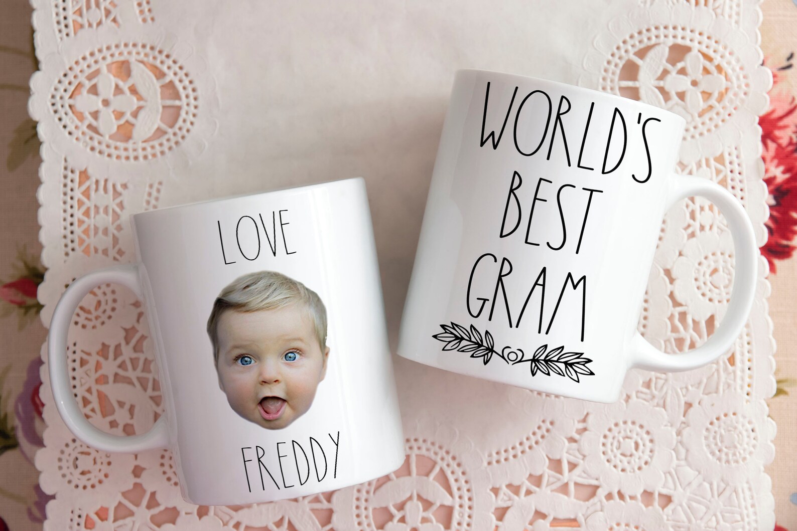 World's Best Gram Coffee Mug Father's Day Gift Etsy