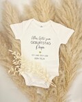 Baby bodysuit Happy Birthday Dad