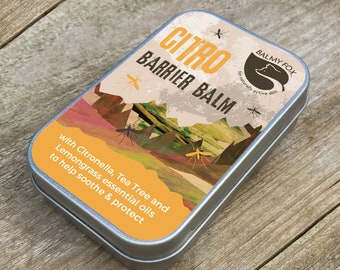 Natural | Citro Balm (70g) | Insect Repellant | Natural | Moisturising | Lotion Bar | Sport | Outdoor | Adventure | Travel