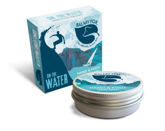 On The Water Hand & Foot Repair Balm 60g  - Ideal for Swimmers, Surfers, Kayakers and Rowers - Natural Organic Skincare