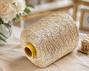 Paillettes Sequin Yarn, Cofil SEQUINS, Luxury Italian Fingering Weight Fashion Yarn, BALLS or CONES, 400m/100g