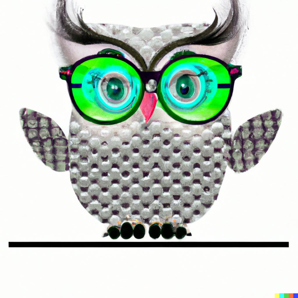 Owl With Glasses Set of 3 Wall Decor Art Instant Download - Etsy