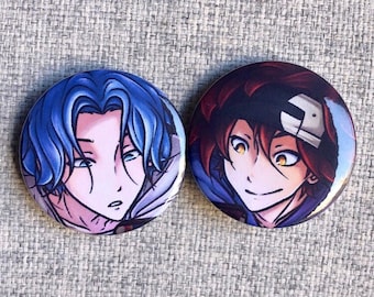 SK8 the Infinity Matching BFF Buttons