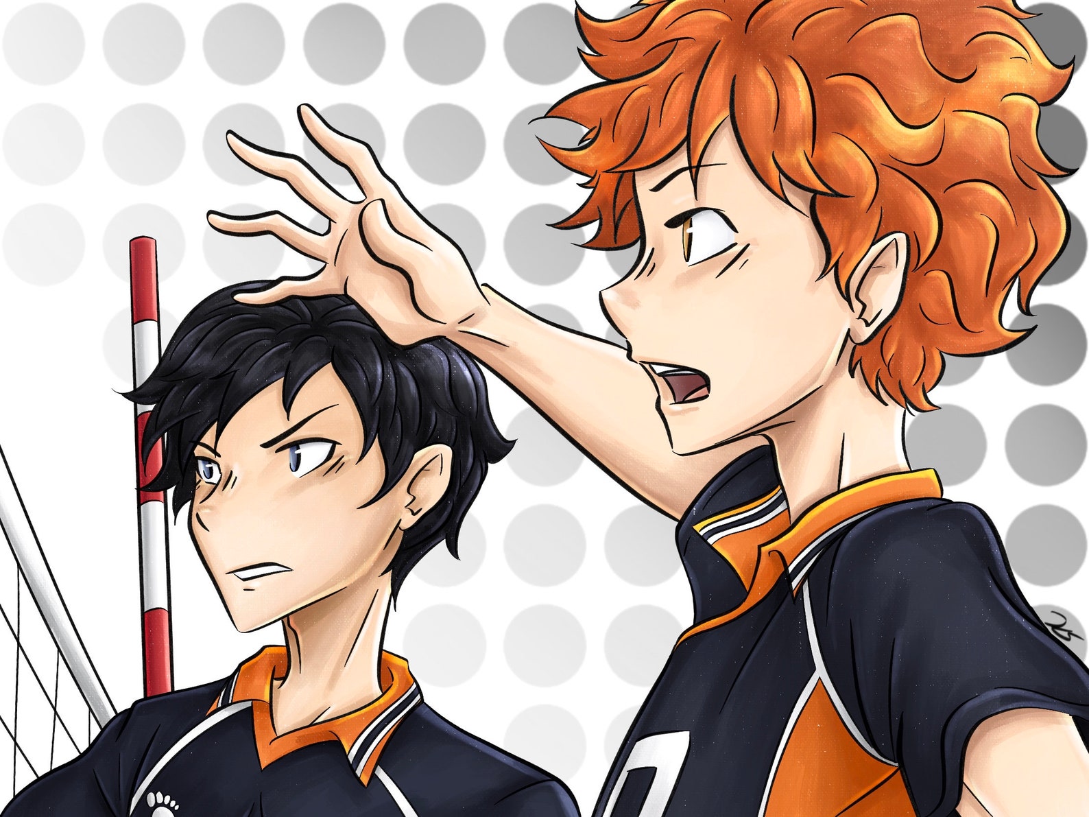 The Greatest Duo Art Print Haikyuu Etsy