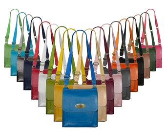 A Personalised Crossbody Messenger Bag for Woman, Vegan Handbag/ Shoulder/ Travel/ Designer bag