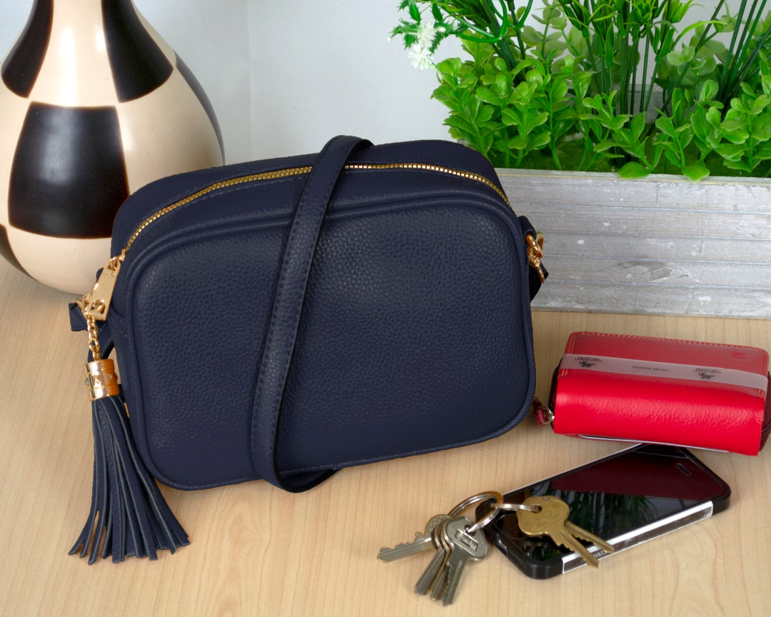 Tassel Crossbody Bag/camera Bag Shoulder Bag for Ladies Faux Leather