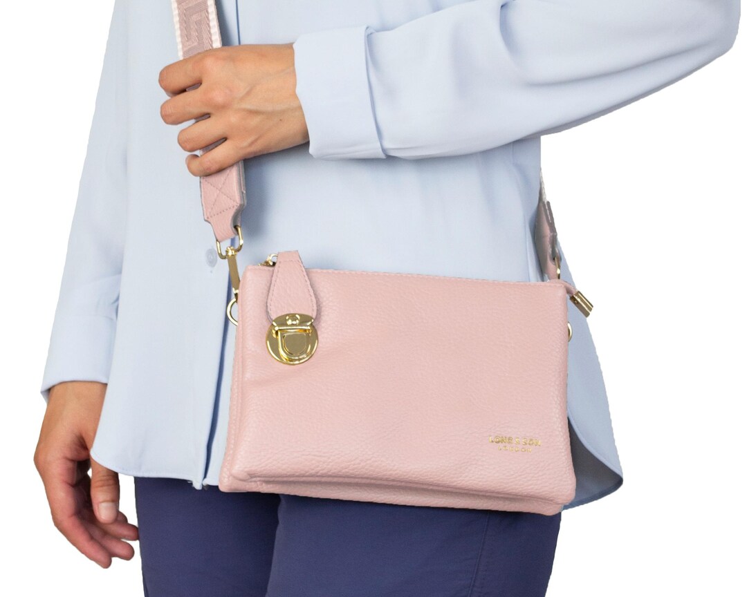 Molshine Faux Leather Crossbody Bag For Women – Adjustable Wide Strap, Quilted Design, Versatile