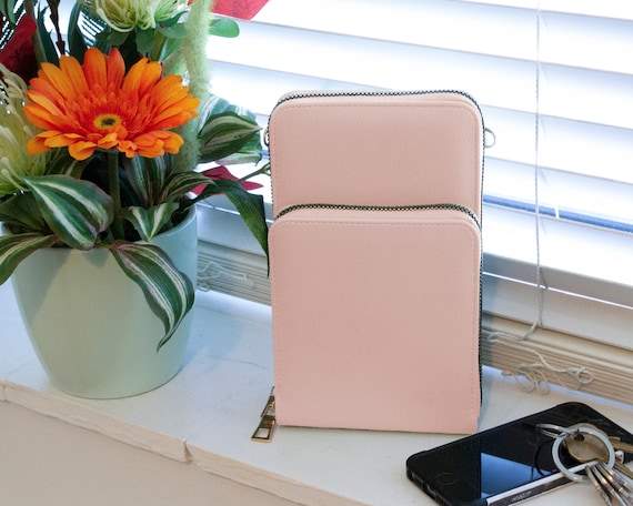 Ladies purse with phone holder deals