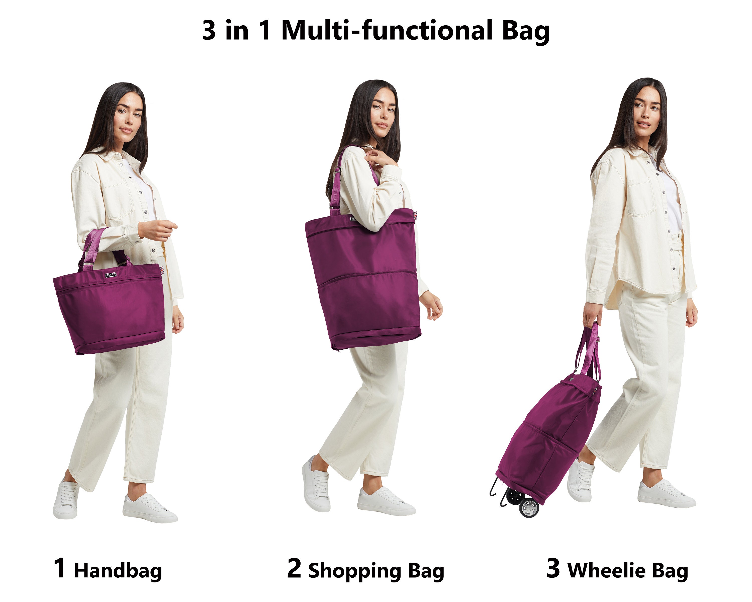 Up To 66% Off on Felt Tall Long Purse Tote Bac