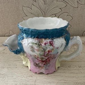 Antique Circa 1920s Scuttle Shaving Mug