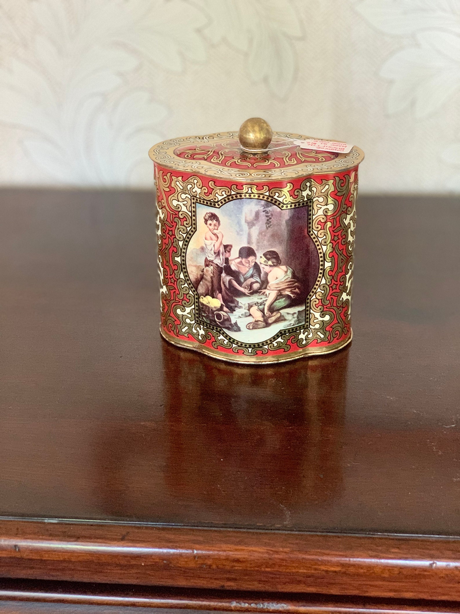 Decorative Tin From West Germany Etsy