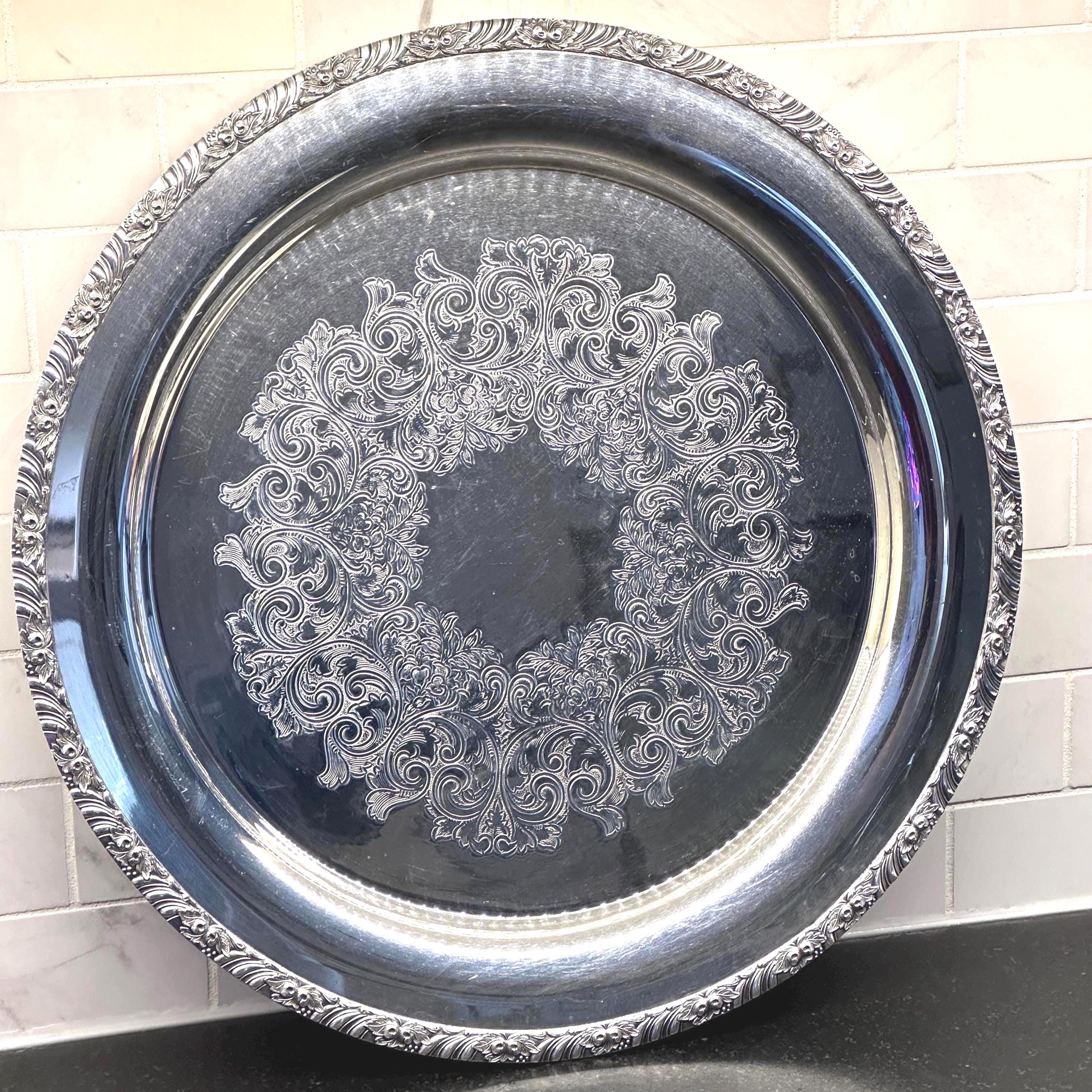 Oneida Silver Tray - Etsy