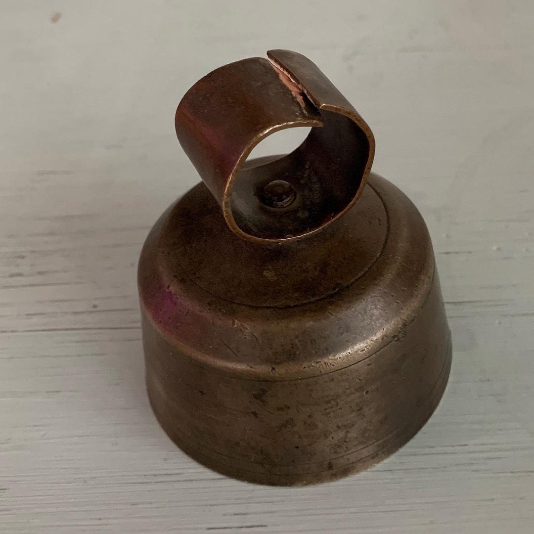 Small but Heavy Brass Cow or Sheep Bell - Etsy