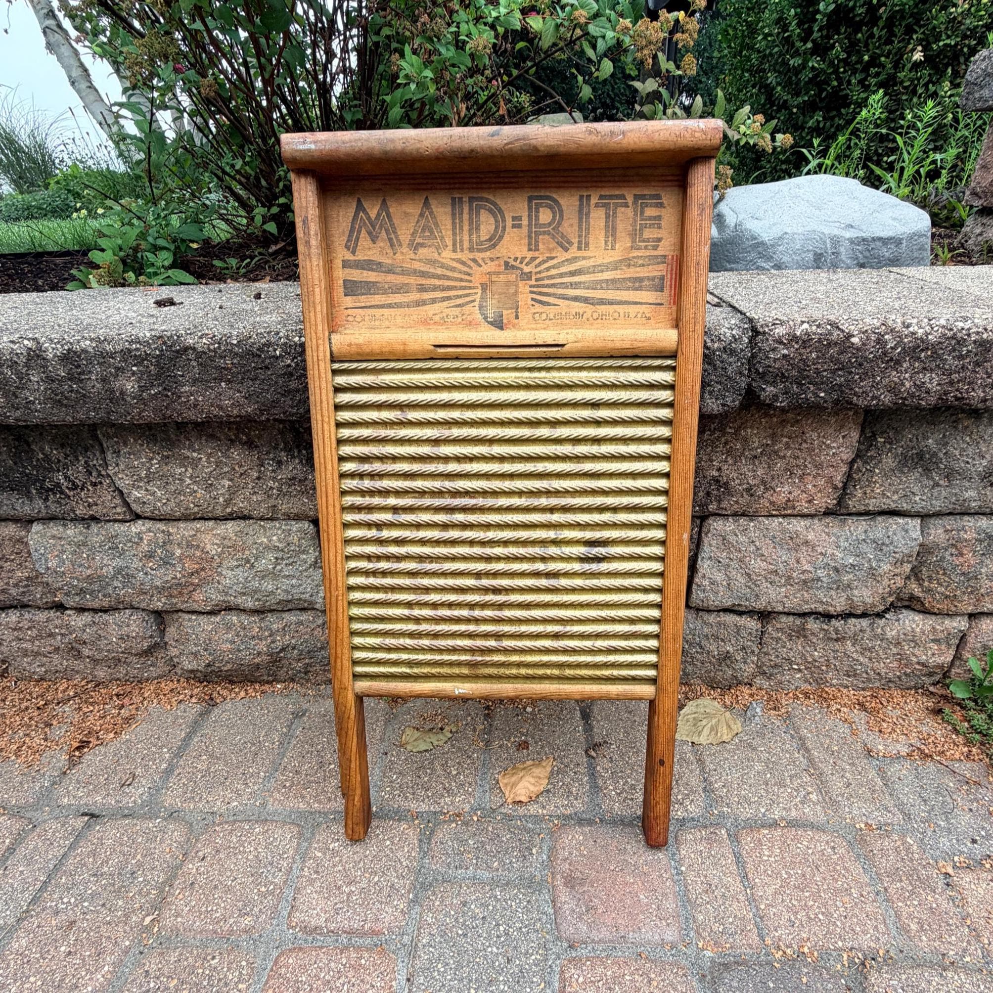 Maid Rite Washboard - Etsy