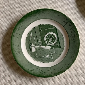 1950s Colonial Homestead Plates