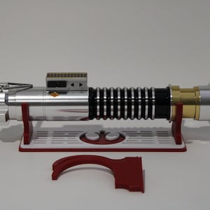 2 in 1 Wall/Desk Lightsaber Display - Rebel