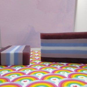 Gender Non-conforming Pride soap | Handcrafted, Vegan, Natural, customizable