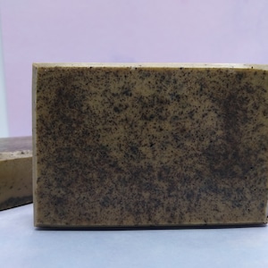Exfoliating French Vanilla Coffee soap | Handcrafted, Natural, Vegan