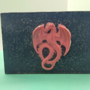 Custom Dragon embed soap| Handcrafted, natural, vegan