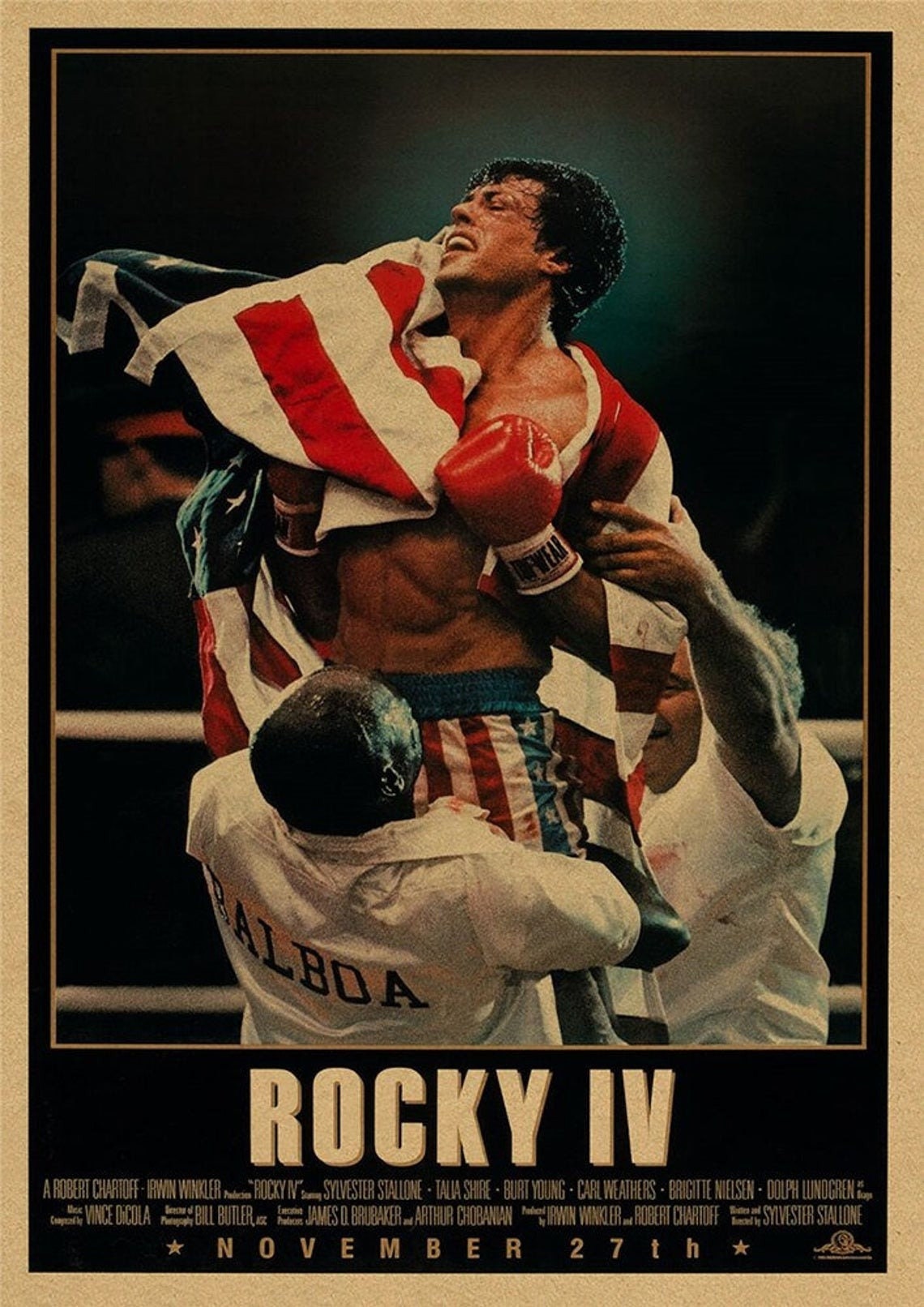 Rocky Movie Poster Rocky Balboa Retro posters Home Décor Etsy Rocky Movie Poster Rocky Balboa Retro posters Home Décor Etsy