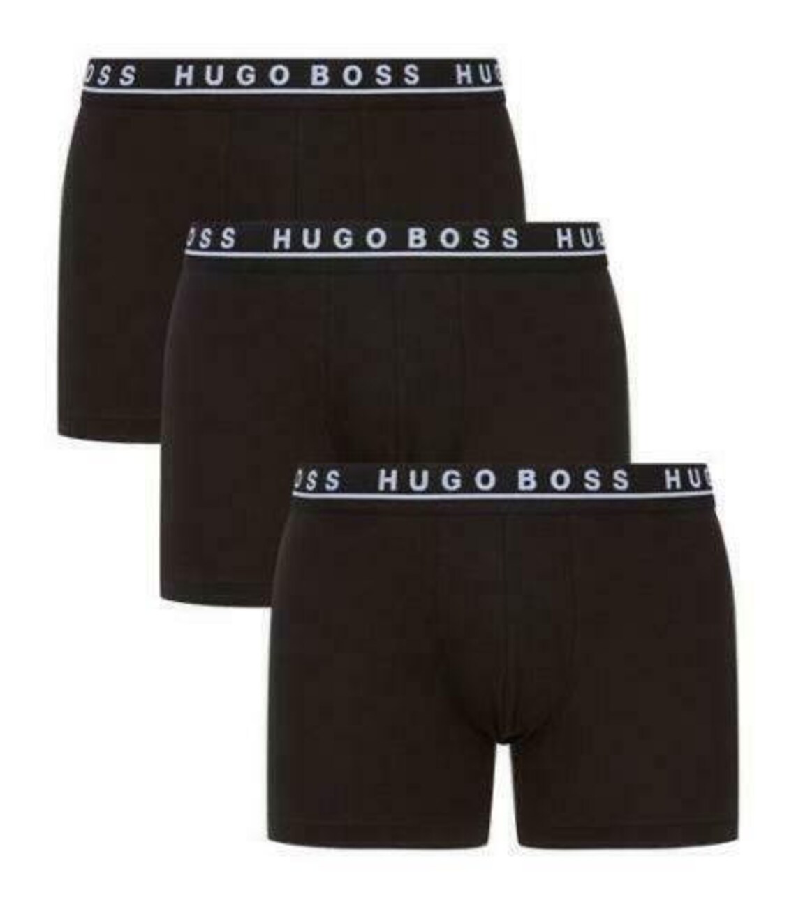 HUGO BOSS MEN Underwear Boxer Black White & Grey / All Black Etsy