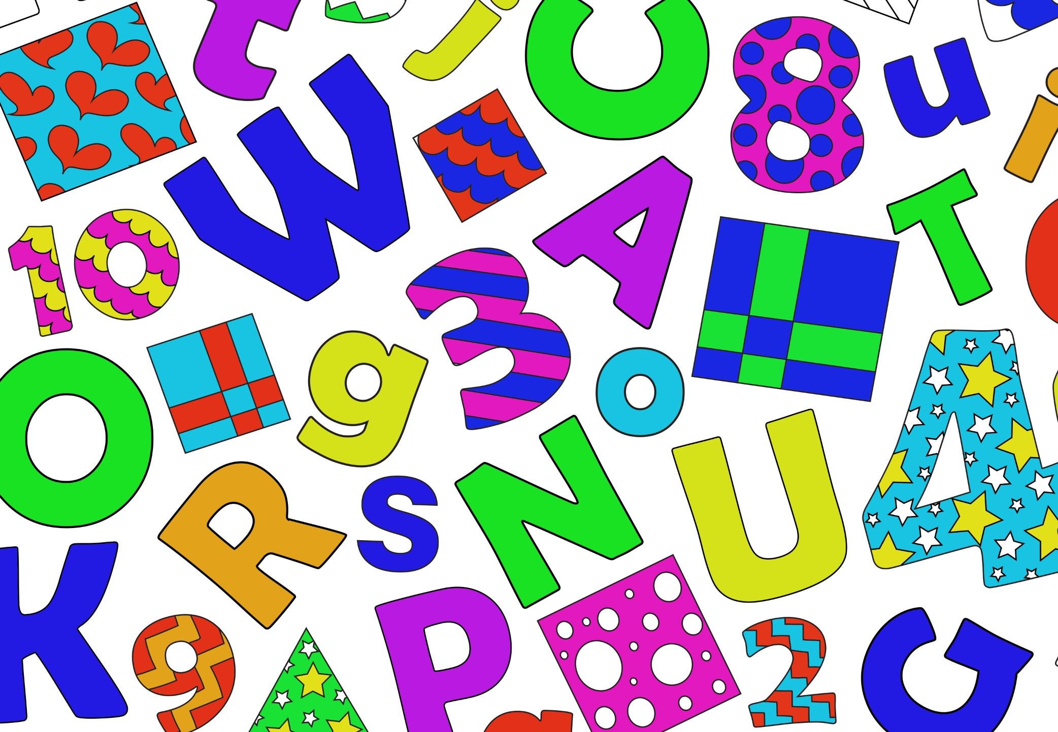 Learning Fun Placemats, Stem, ABC, Fabric Coloring, Washable Coloring ...