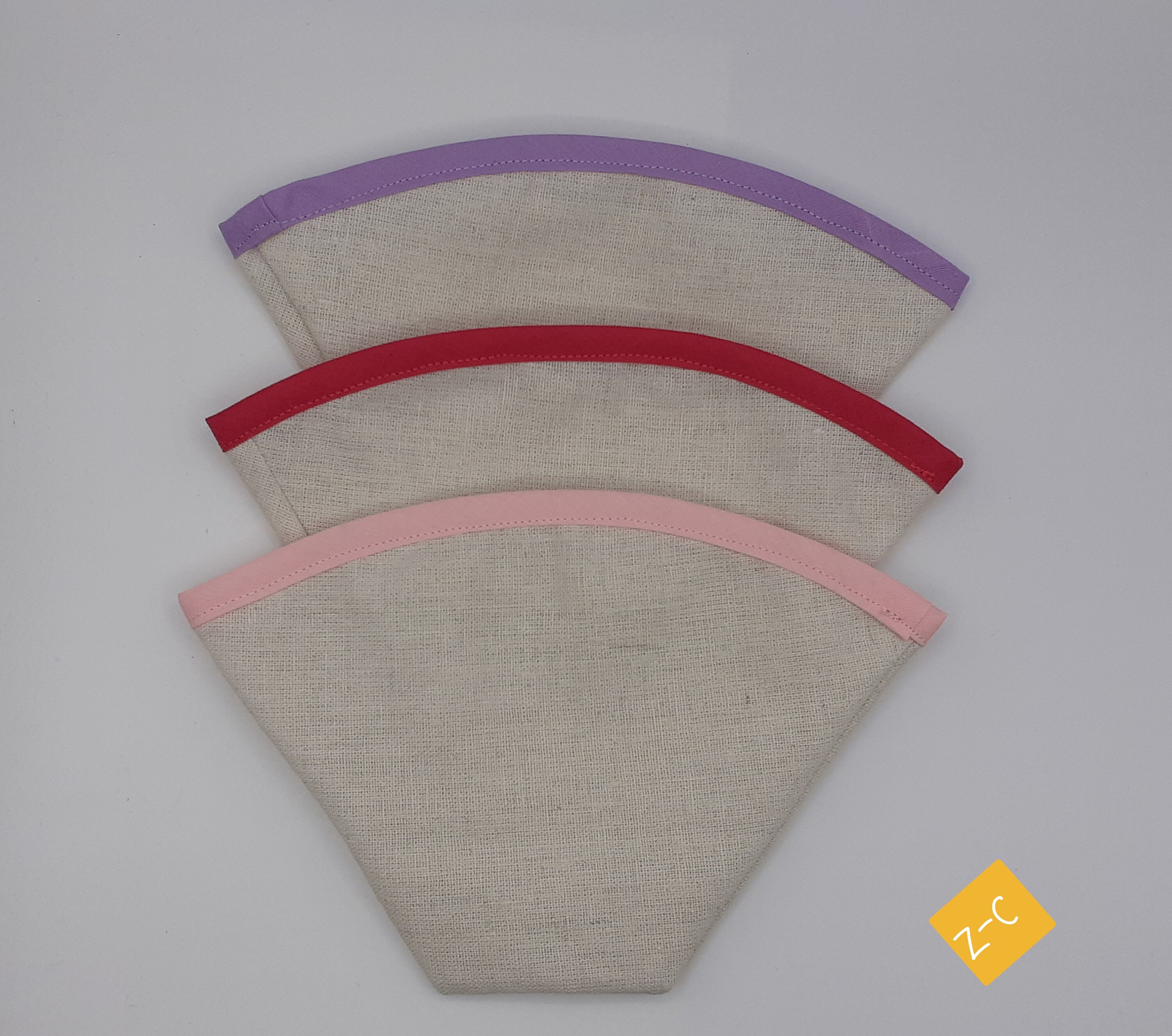 Lot de Trois Filtres à Café