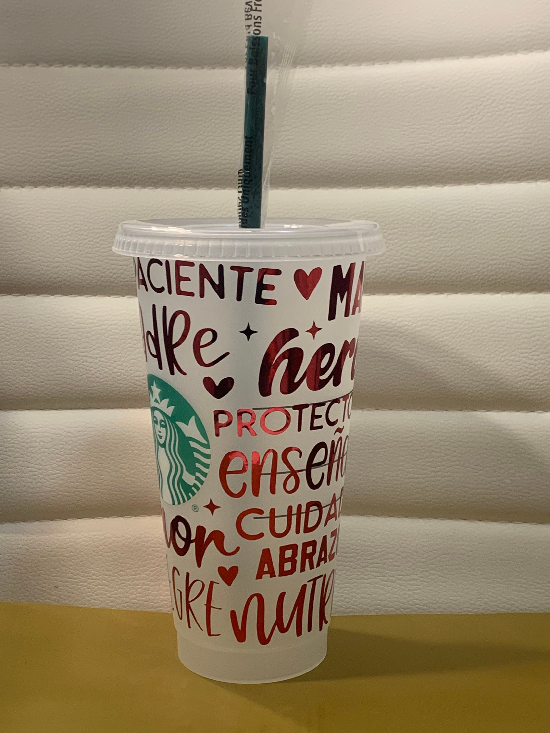 Starbucks Mother Day cup/ día de la madre vaso inglés/español Etsy