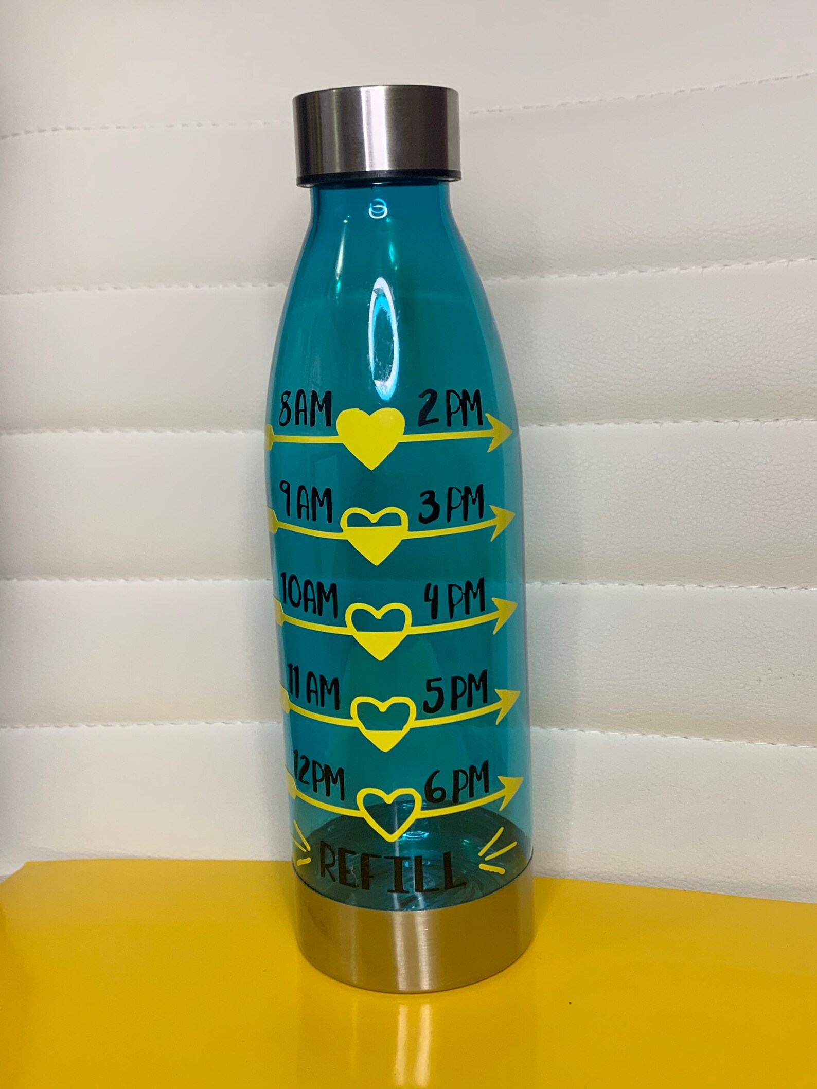 Horario de botellas de agua personalizado Etsy